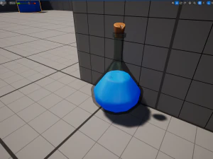 Stylized Elixir Alchemy Potion 3D Model