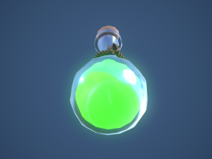 Stylized Alchemy Potion 3D Model