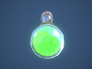 Stylized Alchemy Potion 3D Model