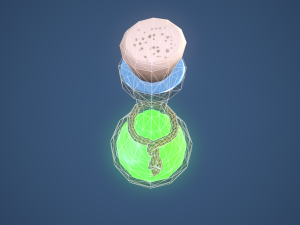 Stylized Alchemy Potion 3D Model
