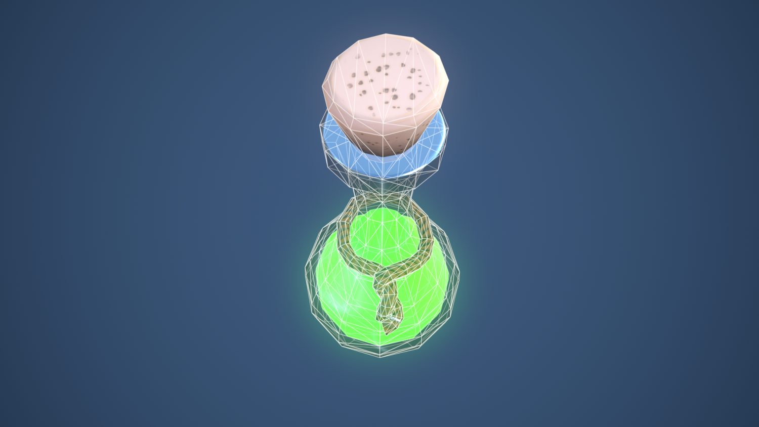 Stylized Test Tube Alchemy Potion 3D Model in Medicines 3DExport