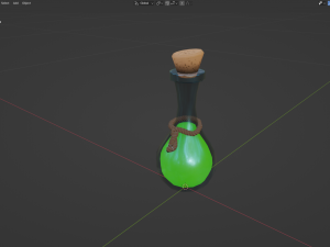 Stylized Alchemy Potion 3D Model