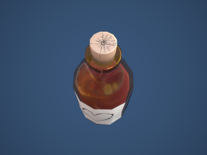 Stylized Bottle Alchemy Potion 3D मॉडल