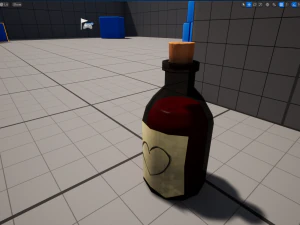 Stylized Bottle Alchemy Potion 3D Model