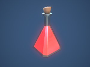 Stylized Magic Alchemy Potion Modelo 3D
