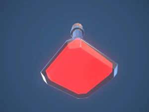 Stylized Magic Alchemy Potion 3D Model