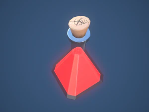 Stylized Magic Alchemy Potion 3D Model