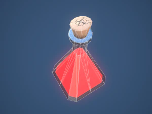 Stylized Magic Alchemy Potion 3D Model