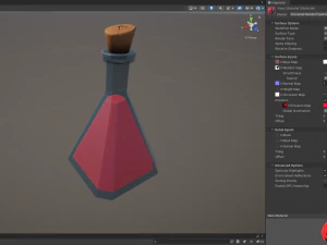 Stylized Magic Alchemy Potion 3D Model