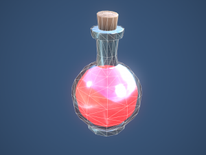 Stylized Large Alchemy Potion Modelo 3D