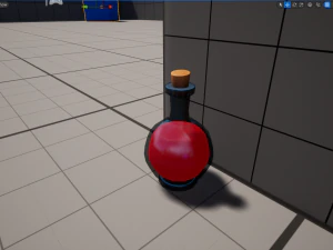 Stylized Large Alchemy Potion 3D Model