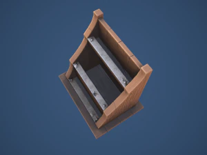 Stylized Alchemy Shelf 3D Model