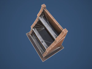 Stylized Alchemy Shelf 3D Model