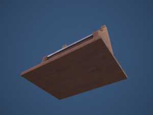 Stylized Alchemy Shelf 3D Модель