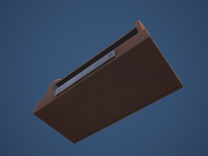 Stylized Alchemy Potion Rack 3D Modell