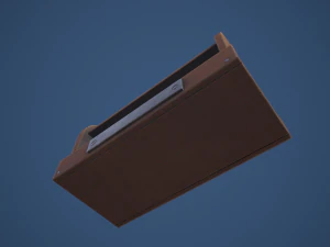Stylized Alchemy Potion Rack 3D Model