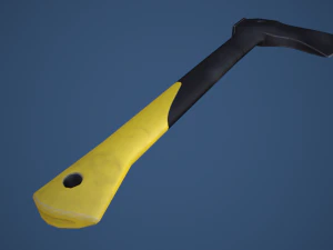 Stylized Tactical Axe 3D Model