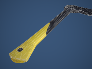 Stylized Tactical Axe 3D 모델