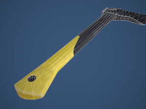 Stylized Tactical Axe 3D Model