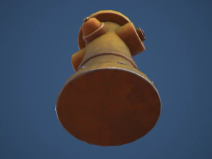 Stylized Fire Hydrant 3D Model