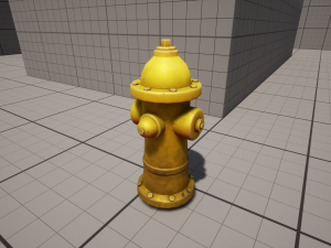 Stylized Fire Hydrant 3D-Modell