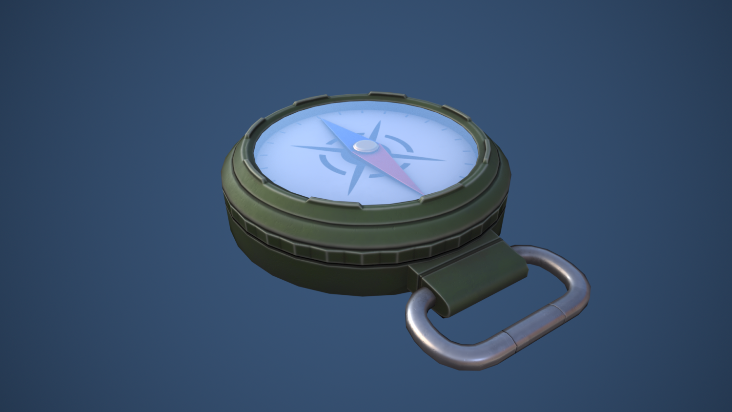 Stylized Tourist Compass 3D Модель In GPS 3DExport