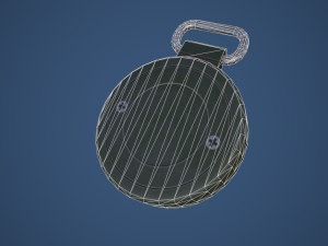 Stylized Tourist Compass Modelo 3D