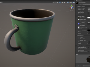 Stylized Camping Mug 3D Model