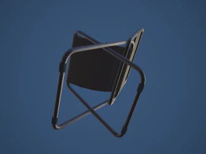 Stylized Fishing Chair 3D Model