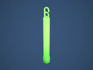 Stylized Glow Stick 3D Model