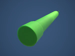 Stylized Glow Stick 3D Model