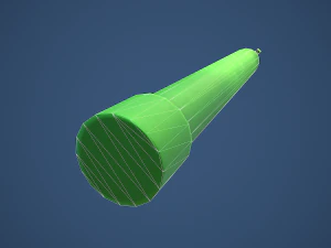 Stylized Glow Stick 3D Model