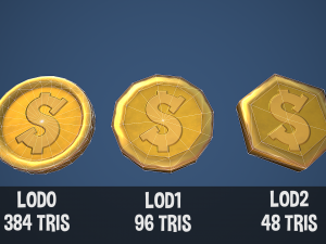 Stylized Coin 3D Модель