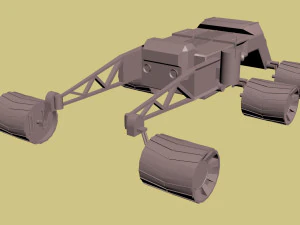 планетоход 3D Модель