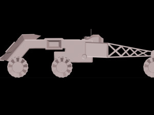 planetary rover 3Dモデル