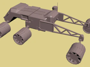 planetary rover 3D Model