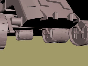 planetary rover 3D Model