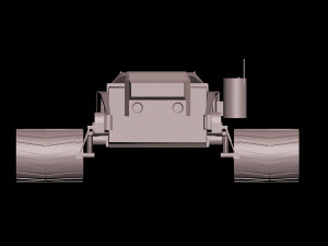 planetary rover 3Dモデル