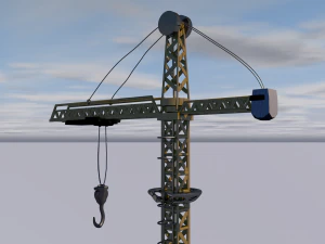toy crane 3D Model