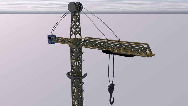 crane 3D मॉडल .c4d .max .obj .3ds .fbx .stl .blend 