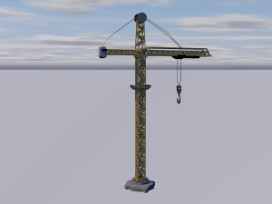 crane 3D मॉडल