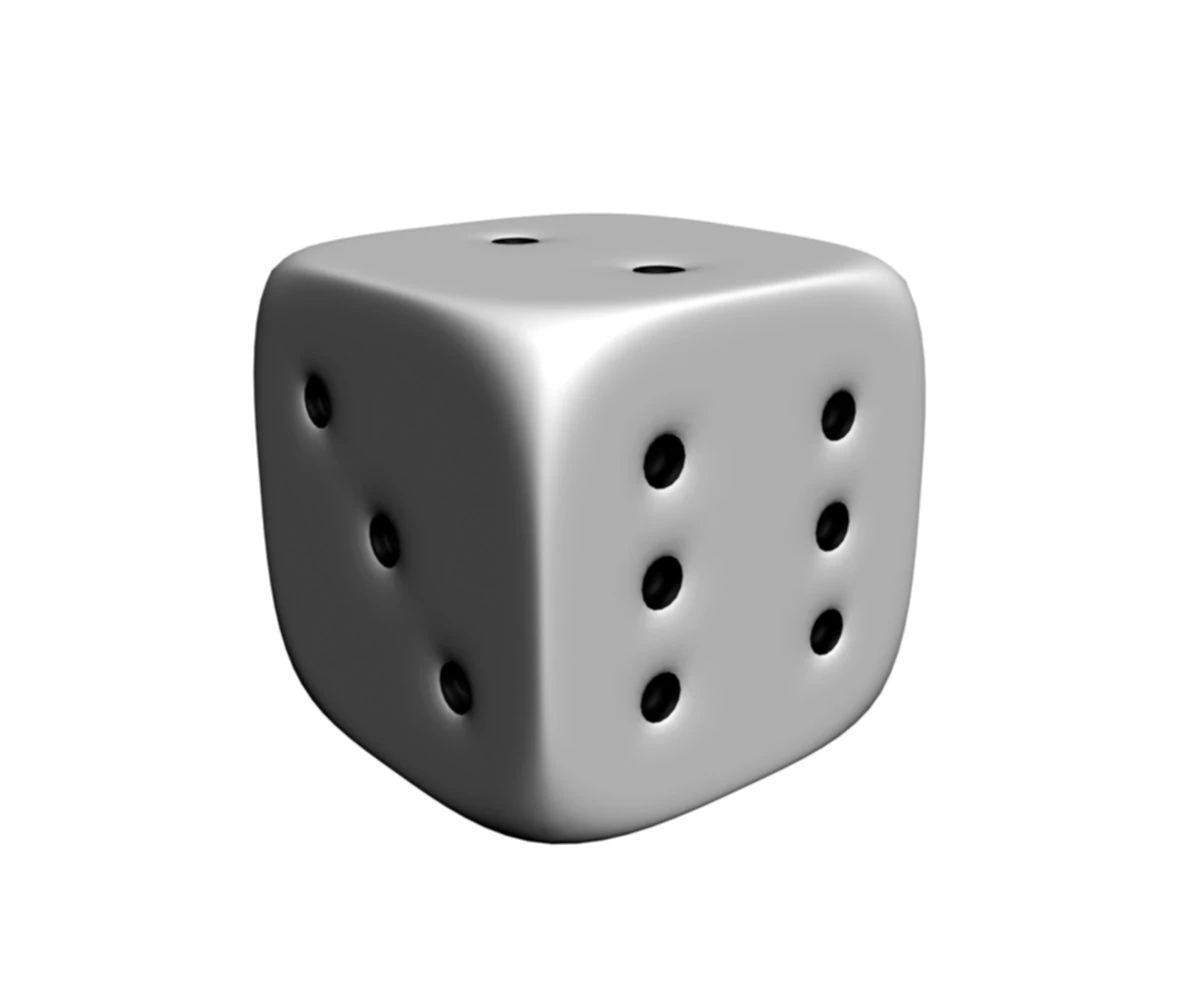dice 3D Print Model .c4d .max .obj .3ds .fbx .stl .blend 