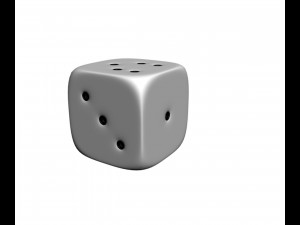 dice Modelo de Impressão 3D