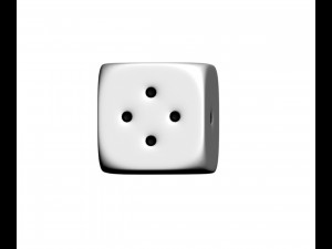 dice Modelo de Impressão 3D