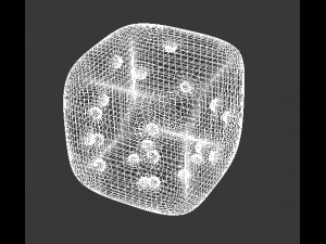 dice Modelo de Impressão 3D