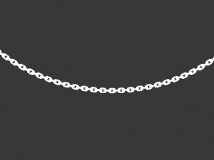 stanchion and stainless steel chain 3D मॉडल