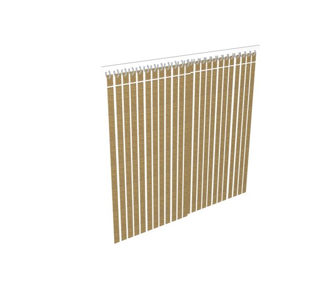 verticle blinds 3D मॉडल .c4d .max .obj .3ds .fbx .stl .blend 