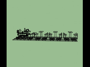 toys train Modello 3D