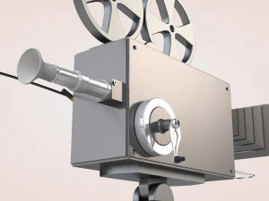 camera and headphone 3D Model