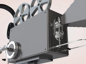 camera and headphone 3D Model